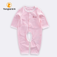 Tongtai bé jumpsuit dài tay modal mùa hè mỏng phần quần áo sơ sinh cho bé quần áo thoáng khí phù hợp với điều hòa - Áo liền quần bộ body suit cho bé nhật bản