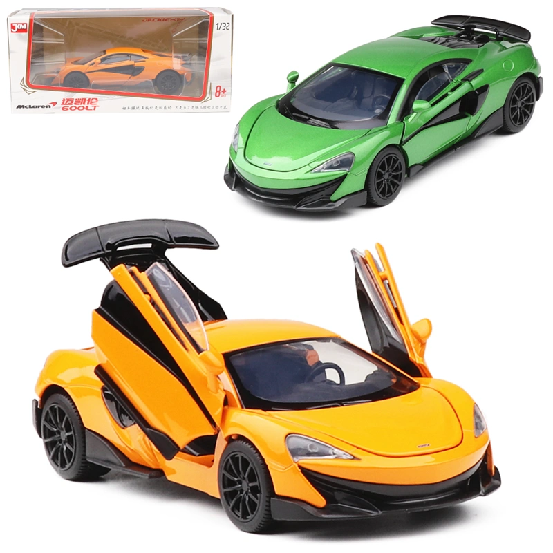 JKM1: 32 McLaren 600LT Roadster Âm thanh và ánh sáng trở lại Mô phỏng xe bốn bánh bằng kim loại hợp kim - Chế độ tĩnh