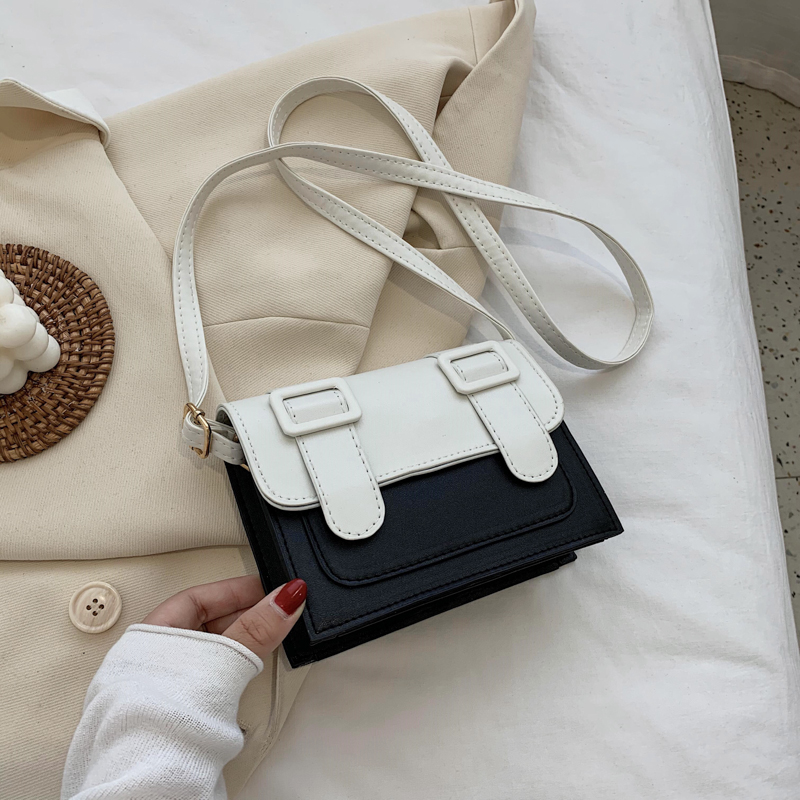 Blacksummer Mini Small bag female Inclined shoulder bag 2020 new pattern Internet celebrity Versatile ins Thailand Cambridge bag mini edition package