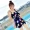 Đồ bơi nữ gấp nếp che bụng mỏng phẳng góc cạnh đồ bơi thể thao màu cộng với phiên bản béo cơ thể điêu khắc bảo thủ - Bộ đồ bơi hai mảnh