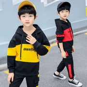 Bộ quần áo dài tay cho bé trai mùa thu 2019 Bộ quần áo trẻ em mùa thu mới dành cho trẻ em - Bộ đồ
