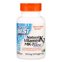 Основная часть доктора-доктора Betost Menaq7 Натуральный витамин K2 MK-7 остеопороз 60 капсулы