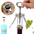 Thép không gỉ đa mục đích wine bottle opener tiết kiệm lao động wine opener mở chai bia starter rượu gia dụng Rượu vang