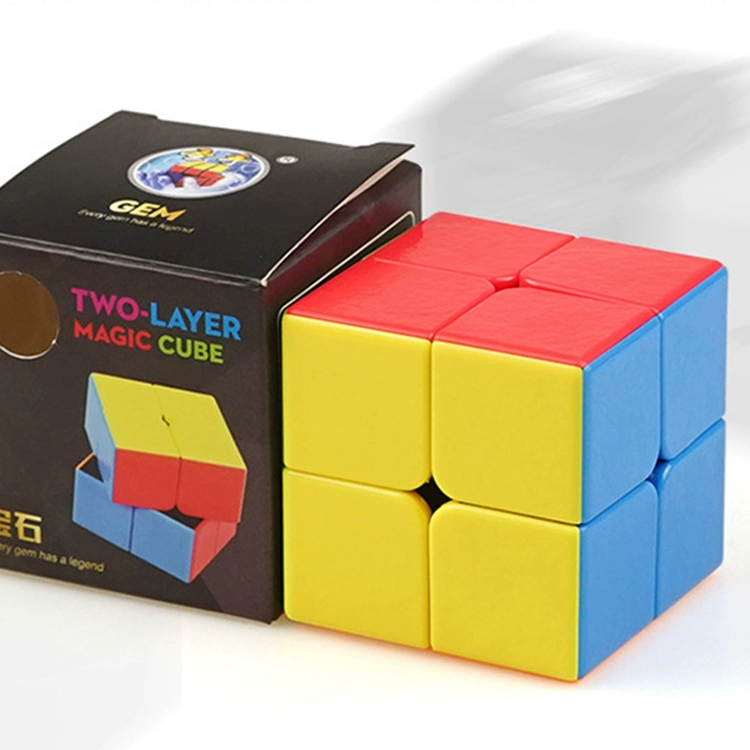 Bàn tay thiêng liêng thứ hai đá quý Rubik khối màu thứ hai không có nhãn dán không phai mịn học sinh đồ chơi giáo dục cho trẻ mới bắt đầu - Đồ chơi IQ