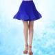 2D038 Crystal MA+Silver Silk.com Юбку награда Blue
