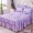 Cộng với bông bedspread bông giường váy trượt Simmons bảo vệ nắp 1,5m giường trải giường 1.8m2 ba Set - Váy Petti ga giường có viền