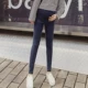 Quần bà bầu legging mùa thu đông thời trang quần ấm mùa đông dày cộng với quần nhung cotton jeans ngoài mặc mùa đông - Phụ nữ mang thai quần / quần bụng