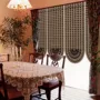 Tuỳ chỉnh tre màn trập rèm phòng trà rèm tre Roman rèm quạt nâng rèm vận chuyển màn bảng - Phụ kiện rèm cửa móc nhựa treo rèm