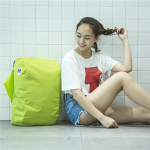 Công suất lớn không thấm nước nam giới và phụ nữ siêu nhẹ Hàn Quốc phiên bản của da ba lô du lịch có thể gập lại vai duy nhất túi lưu trữ di động túi