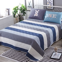Bông trải giường đơn mảnh ba mảnh quilting được bao phủ bởi tấm bông chần dày quilting giường Hàn Quốc drap giường everon