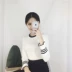 Áo dệt kim nữ dài tay phần mỏng mùa thu 2018 mới dành cho sinh viên Hàn Quốc áo len mỏng lửng trùm đầu áo cardigan nữ mỏng Đan Cardigan