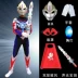 Halloween Trẻ Em Trang Phục Bé Trai Siêu Anh Hùng Trình Diễn Quần Áo Ultraman Jumpsuit Bộ Đồ Bé Trai 