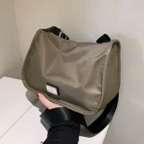 Нейлоновая сумка на одно плечо, вместительная и большая сумка через плечо