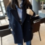 Áo khoác nhỏ nữ đoạn ngắn 2018 áo len mới sinh viên Hàn Quốc đôi ngực mùa đông áo len nữ áo phao dáng dài hàn quốc