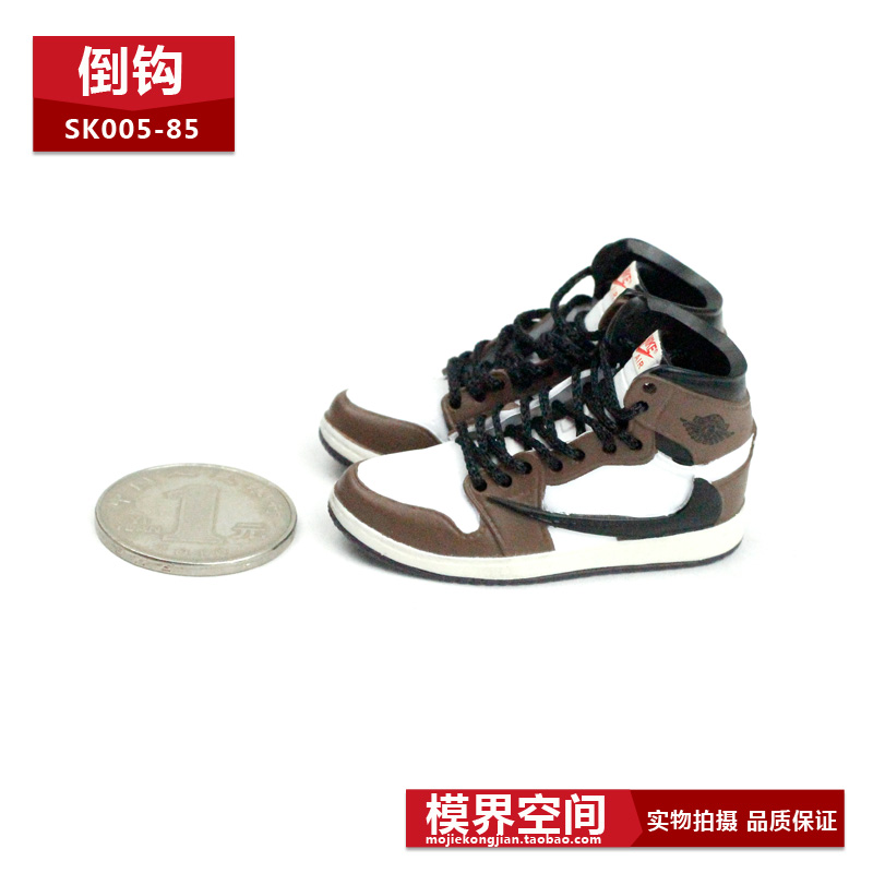 005-85 [Barb Black Laces]1 than 6 Man soldier shoes 12 inches image Toys Garage Kit Ornaments Joe 1 generation Barb hollow structure three-dimensional Model series