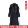 2018 沧 澜 圣迪奥 秋装 mới chính hãng đôi ngực ve áo vành đai áo gió áo khoác nữ S18381826 áo parka nữ