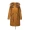CCDD2018 mùa đông mới quầy thời trang thoải mái dày trùm đầu dài áo khoác xuống phụ nữ áo ấm - Xuống áo khoác