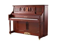 [Khám phá âm nhạc] CAROD Caroline T series T26 126 Đàn piano thẳng đứng Walnut 	đàn piano màu trắng