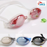 Bohai Mới siêu chống nước tăng cường chống sương mù khung PC và kính cận thị hai mắt có thể khác nhau - Goggles kính bơi tốt