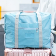 Túi lưu trữ du lịch không thấm nước xe đẩy túi quần áo phân loại túi hành lý nam và nữ xách tay công suất lớn túi vai