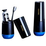 Комплект для путешествий, зубная щетка, зубная паста подходит для мужчин и женщин для влюбленных, портативный ополаскиватель для рта, система хранения