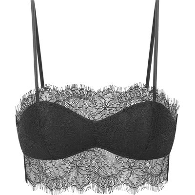 BOTHYOUNG夏季性感蕾丝法式内衣女士无钢圈薄款美背文胸bralette-淘宝网