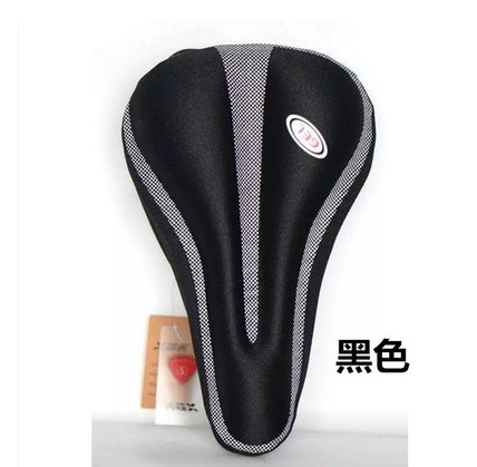 Upgraded Version Dot BLACKa mountain country Bicycle Cushion cover Dead flies highway Cycling thickening silica gel Seat cover comfortable Cycling Sponge soft Saddle pad