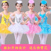 Trang phục biểu diễn vũ điệu mơ ước mới cho bé gái mẫu giáo váy xòe sáu đứa trẻ - Trang phục