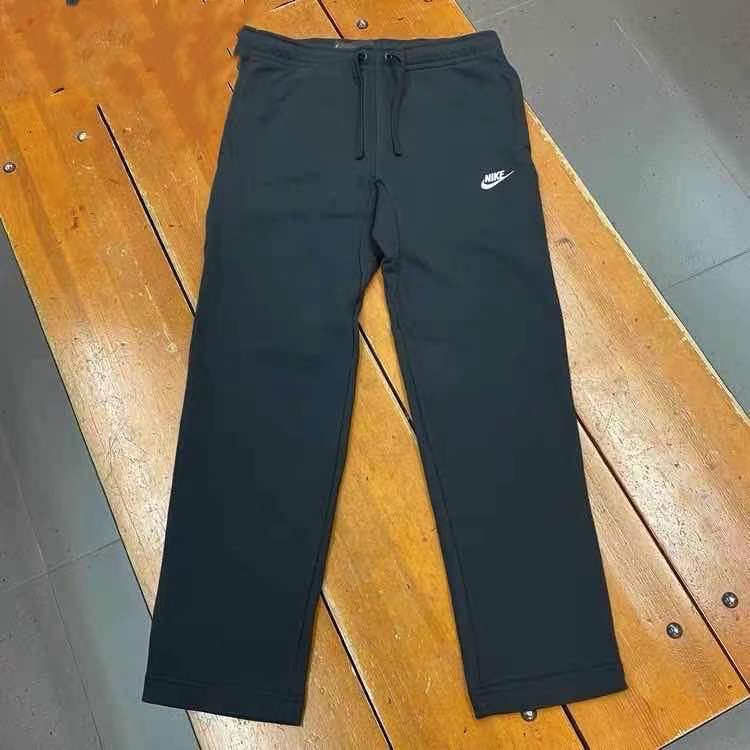804400-010 & Straight Cylinder & TerryNike NIKE male pure cotton black Shut up leisure time knitting Sports pants male BV2767-2763-805163