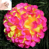 Тканевая ручная цветочные пальцы (великолепный фиолетовый красный смешанный желтый)