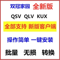 QLV QSV Video Format Преобразование программного инструмента MP4 HD НЕ -ДЕЗРЕЗЕЦИИ