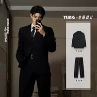 Heixi Suit+черные брюки [набор двух -купюр]