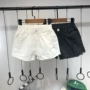 Quần short denim nữ 2019 mới hoang dã mùa hè trai lớn nước ngoài mỏng mỏng phiên bản Hàn Quốc của quần hot trẻ em đen trắng - Quần jean quần lót trẻ em
