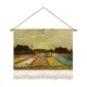 Tùy 
            Chỉnh Van Gogh Phong Cảnh Thảm Vải Hiên Nghiên Cứu Treo Vải Sofa Nền Tường Ngang Tranh Trang Trí Bắc Âu Mục Vụ Treo Tranh