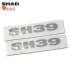 Xia De shad đuôi hộp ban đầu dán pha lê dán âm thanh nổi dán phản quang sh39 40 45 48 hộp dán - Xe gắn máy phía sau hộp thùng đựng đồ cho xe máy Xe gắn máy phía sau hộp