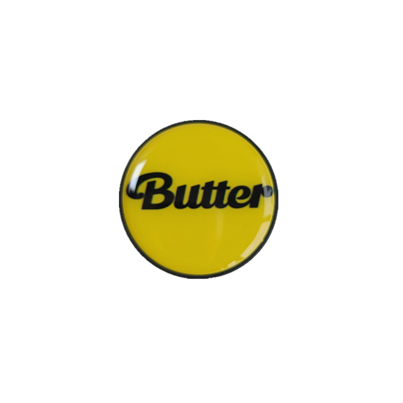 Round & 2#4 piece free shipping bts Bulletproof Youth League Mobile phone bracket butter fold Gutta percha Paste type currency desktop Bracket
