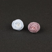 Mini vải hoa pin khâu cạnh hoa crepe cố định pin nhỏ Quần áo phụ kiện chống ánh sáng trâm cài - Trâm cài