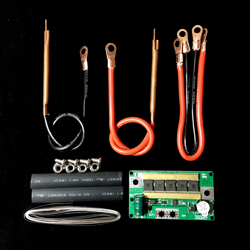 Complete Set Of Accessoriesmash welder lithium battery self-control 12v 18650 Welding pen diy full set parts control Wrench Touch welder Kit