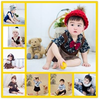 Quần áo nhiếp ảnh trẻ em mới 2019 Ảnh studio quần áo ảnh trăm ngày 1 tuổi nam và nữ chụp ảnh kho báu Quần áo trẻ em Hàn Quốc - Khác đồ bơi trẻ em nữ
