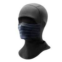 Xq Black- [Двойная дышащая крышка для лица] Эластичный бархат