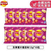 [10 упаковок] Свободные картофельные чипсы томатный вкус*10 упаковок