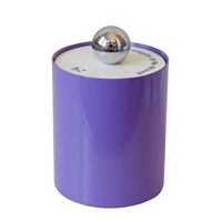 Фиолетовый+серебряный мяч