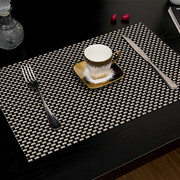 Bắc âu placemat pad pad Nhật Bản bảng mat nước Mỹ cách nhiệt pad hộ gia đình cup mat hình chữ nhật bộ đồ ăn mat