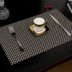 Bắc âu placemat pad pad Nhật Bản bảng mat nước Mỹ cách nhiệt pad hộ gia đình cup mat hình chữ nhật bộ đồ ăn mat Đồ ăn tối