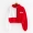 Mùa thu phiên bản Hàn Quốc Hai màu khâu không đối xứng dây kéo nửa cổ cao phía sau chữ lỏng áo len dài tay nữ
