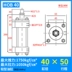 đầu nối ống dầu thủy lực Xi lanh thủy lực hạng nặng HOB 4050 xi lanh thủy lực thanh giằng trung bình và áp suất cao xi lanh trạm thủy lực hai chiều một chiều thanh piston co nối ống thủy lực Khớp nối thủy lực