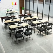 Bàn gấp bàn dài nhân viên đào tạo bàn hoạt động bảng dải hội nghị bàn học dài bàn máy tính bàn - Bàn