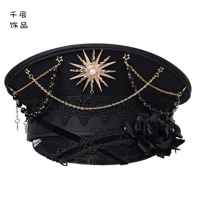taobao agent Chain, props, punk style, Lolita style, roses, halloween