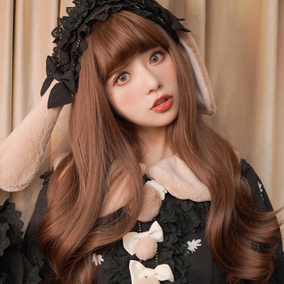 taobao agent 【Vanyar】Natural simulation light cream roll daily curly wig+afternoon tea+spot sales will not make up