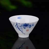 Бутик кунг -фу чашка керамическая белая фарфоровая чаша Мастер чашка Мастер чашка чашка чашка чай